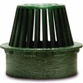 Homestead 75 4 in. Flat Top Structural Foam Polyolefin Atrium Grate; Green HO600053